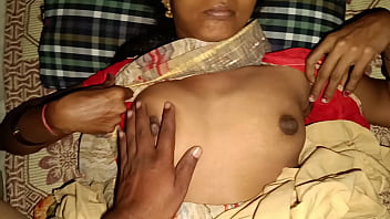 Indian village wife's homemade video of shaved pussy licking and cumming