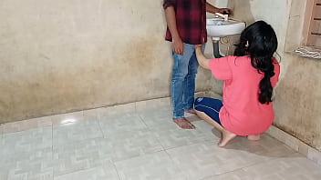 Indian teen Bhabhi gets her thirst for sex quenched by a young plumber