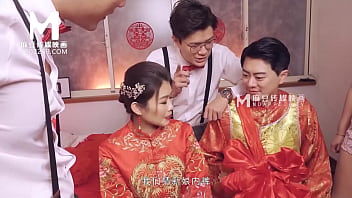 Liang Yun Fei's sensual performance in ModelMedia Asia's wedding scene